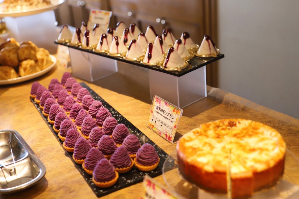 芋 栗 秋の味覚満載の秋の収穫スイーツブッフェ 川崎日航ホテル 9月 るるのお菓子な暮らし