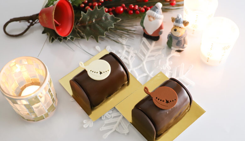 12/21までの期間限定！おひとり様用ビュッシュドノエル 『La Maison du Chocolat(ラ・メゾン・デュ・ショコラ)』(12月)